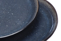 Plateau de service IRIS Ø32cm - 2 pièces - Bleu nuit