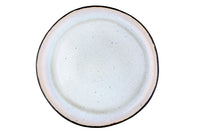 Plateau de service IRIS Ø32cm - 2 pièces - Blanc ivoire