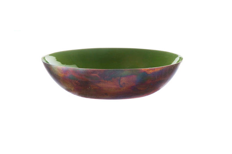 Corbeille à fruits en métal Ø25cm - Argile