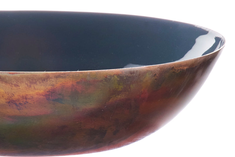 Corbeille à fruits en métal Ø25cm - Basalte
