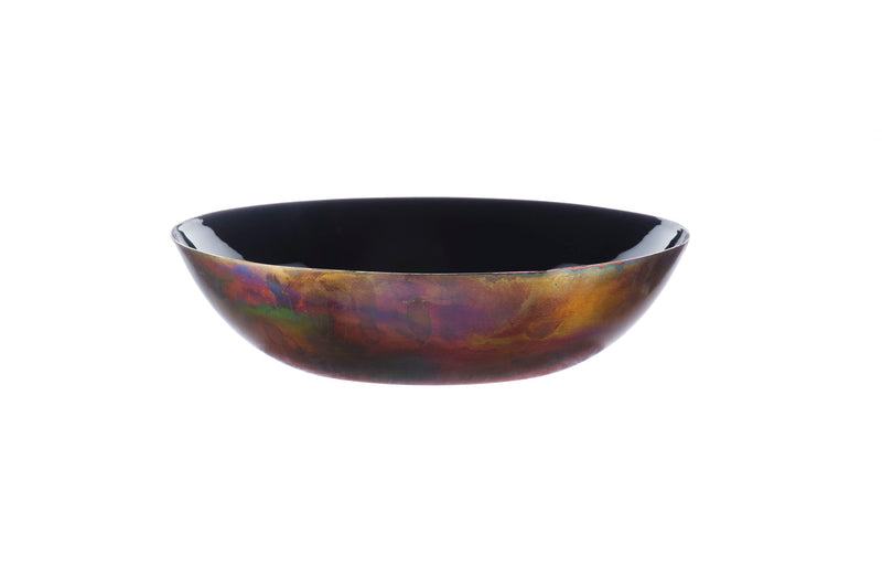 Corbeille à fruits en métal Ø25cm - Charbon