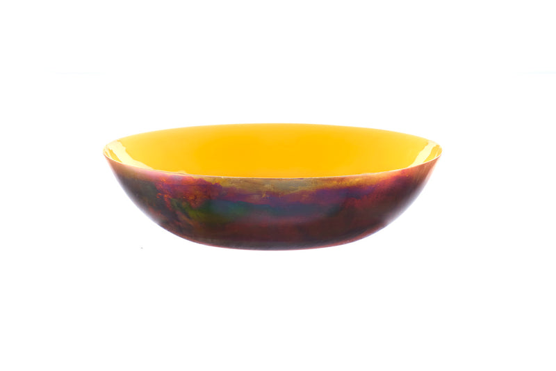 Corbeille à fruits en métal Ø25cm - Safran