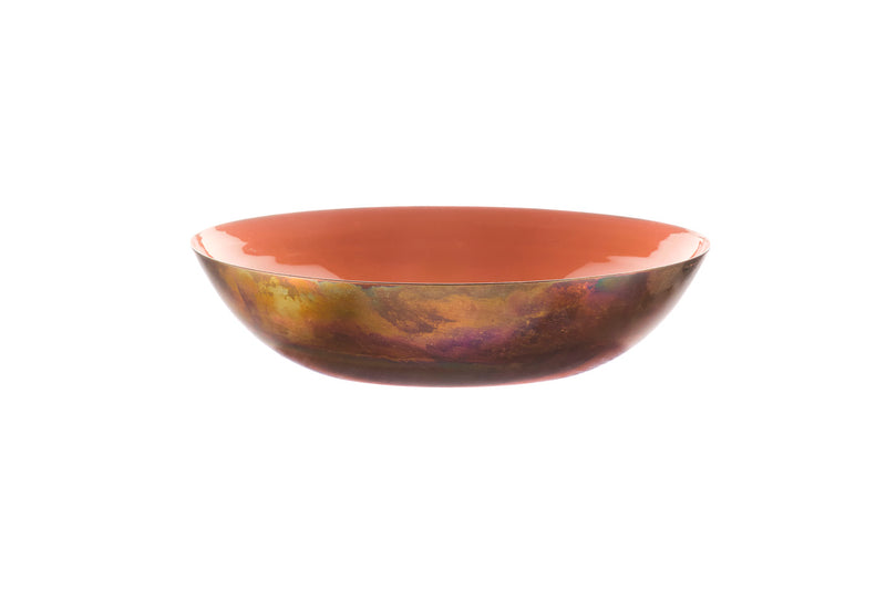 Corbeille à fruits en métal Ø25cm - Terracotta