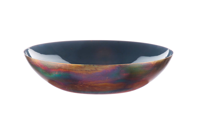Corbeille à fruits en métal Ø30cm - Basalte