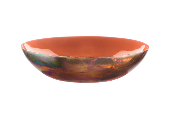 Corbeille à fruits en métal Ø30cm - Terracotta
