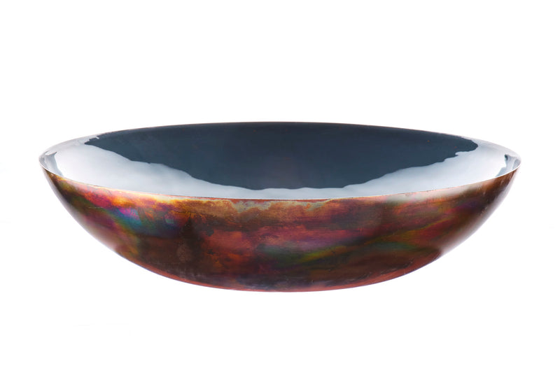 Corbeille à fruits en métal Ø35cm - Basalte
