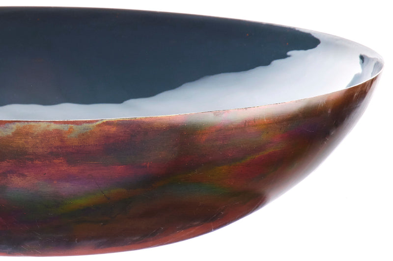 Corbeille à fruits en métal Ø35cm - Basalte