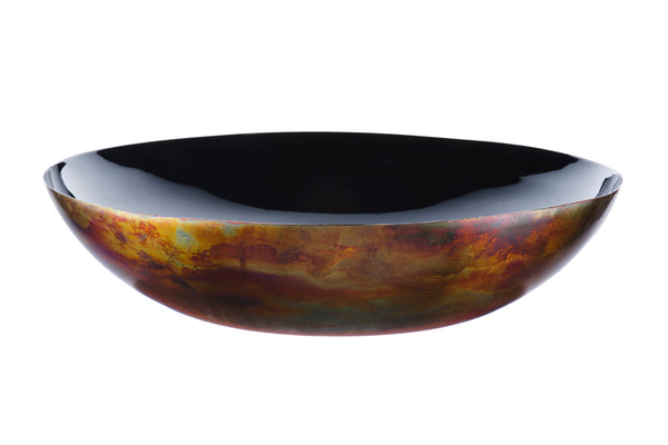 Corbeille à fruits en métal Ø35cm - Charbon