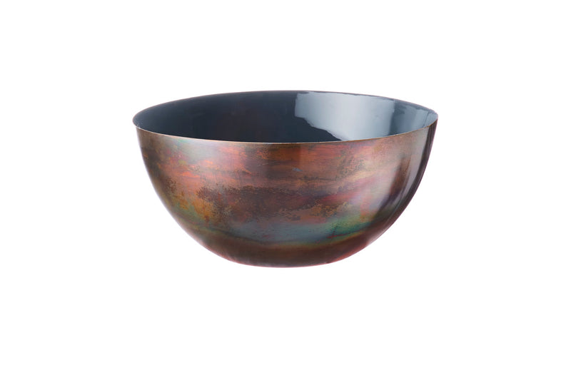 Saladier en métal Ø20cm - Basalte