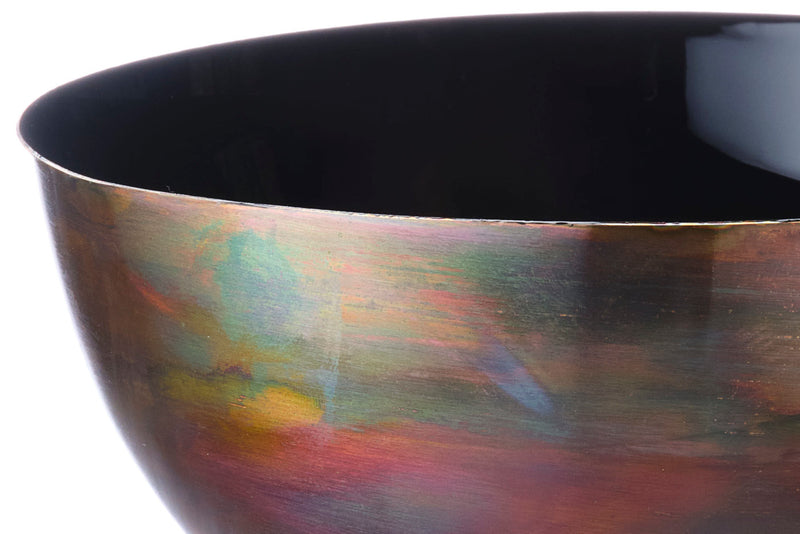 Saladier en métal Ø20cm - Charbon