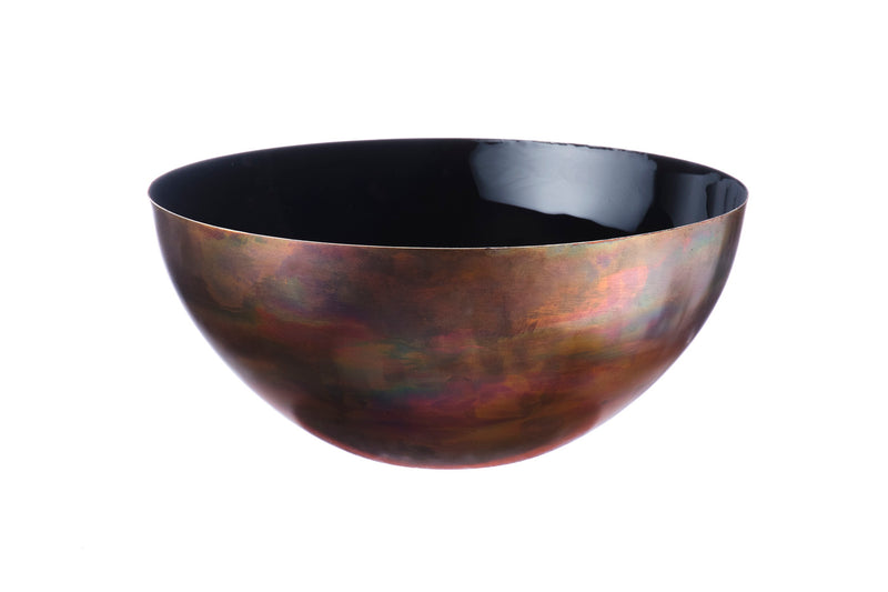 Saladier en métal Ø25cm - Charbon
