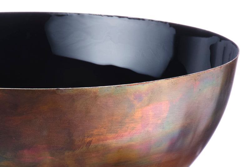Saladier en métal Ø25cm - Charbon
