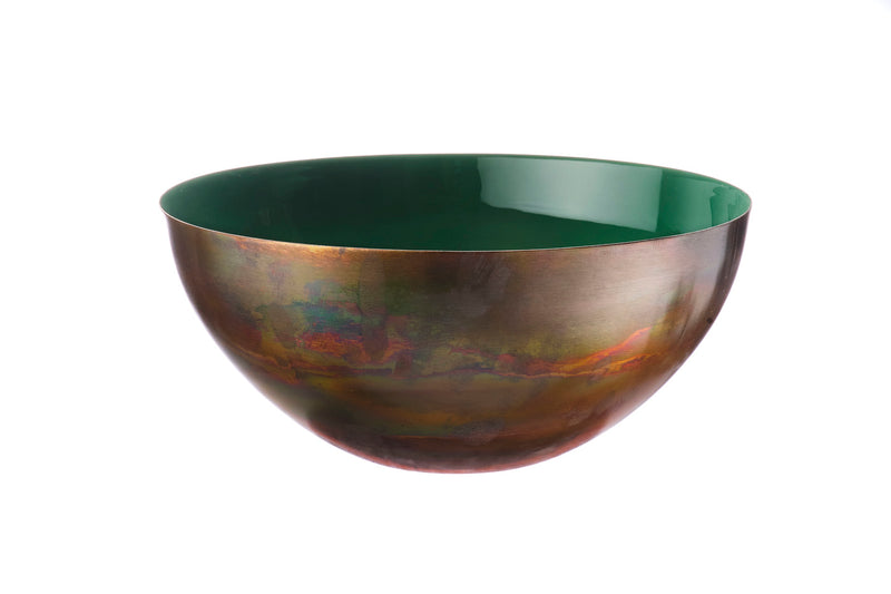 Saladier en métal Ø25cm - Sapin