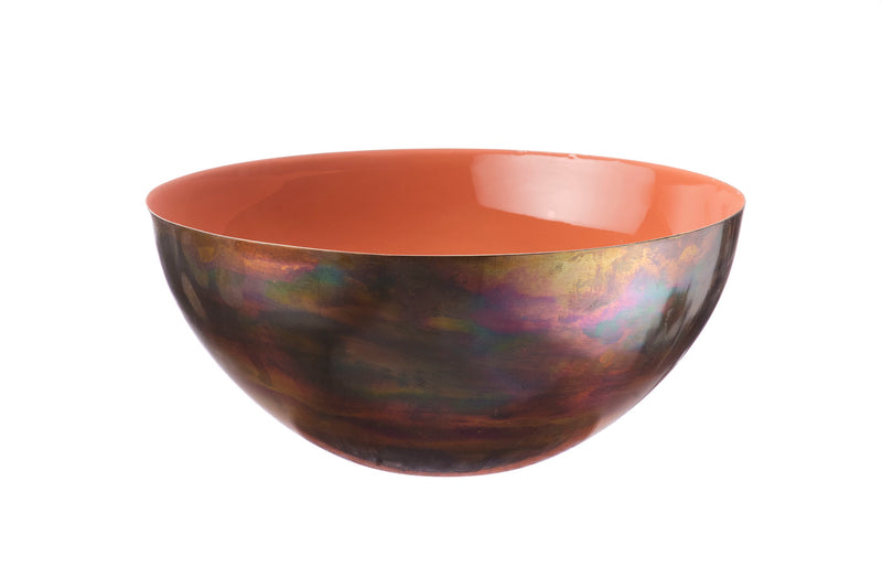 Saladier en métal Ø25cm - Terracotta