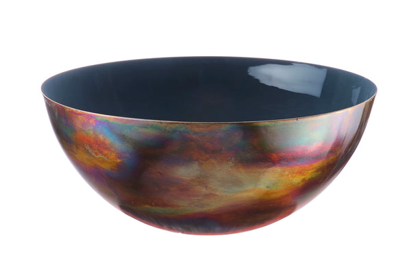 Saladier en métal Ø30cm - Basalte