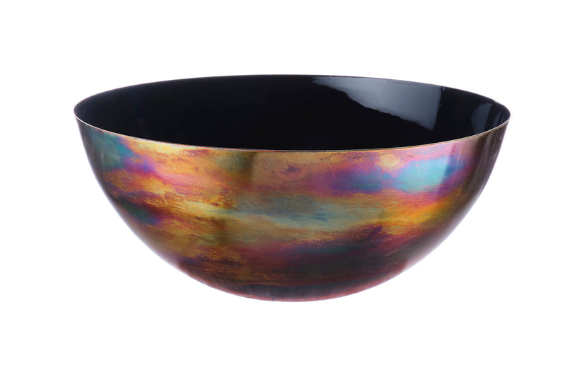 Saladier en métal Ø30cm - Charbon