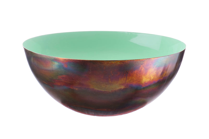 Saladier en métal Ø30cm - Jade