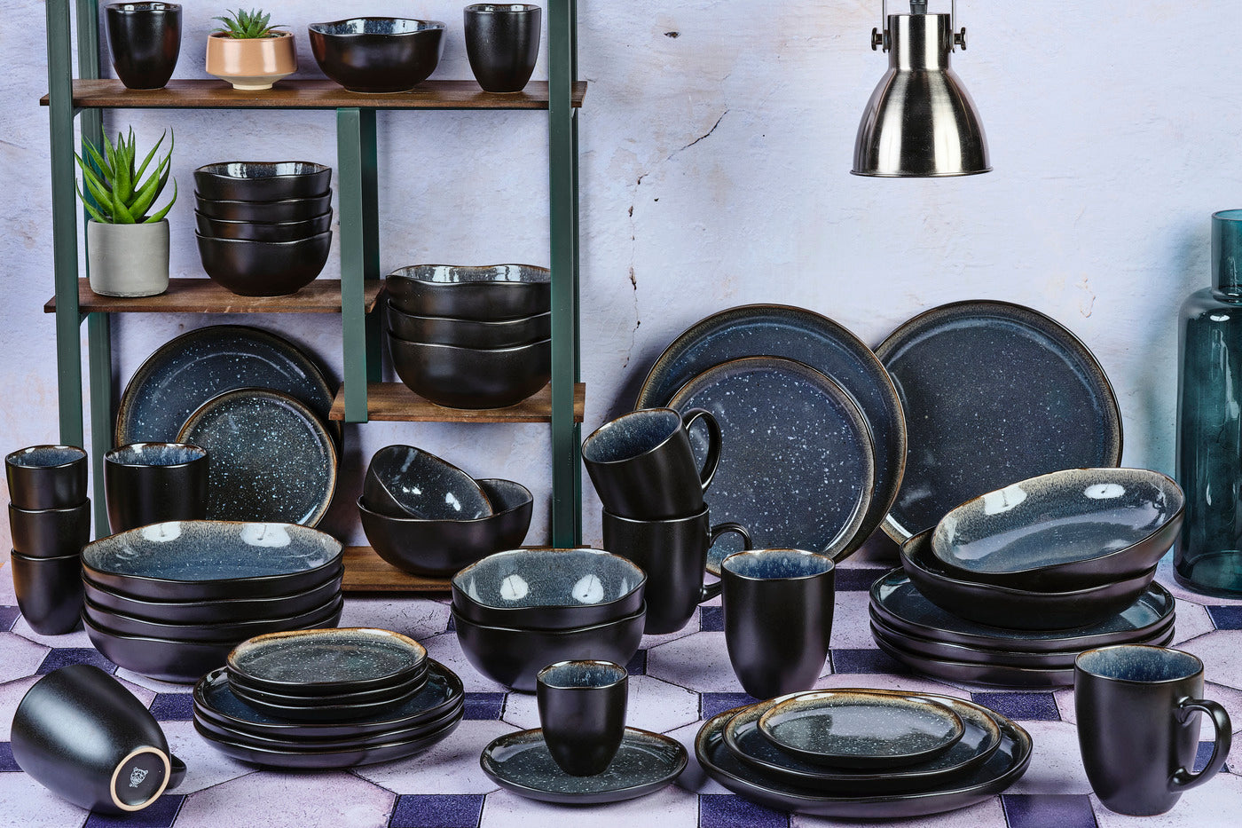 Ciotole Zuppa Lavastoviglie Set 2 Ciotole In Ceramica Gres - Fatte