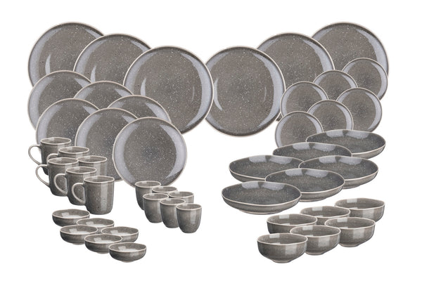 Service Complet STELLAR - 48 pièces - Gris béton