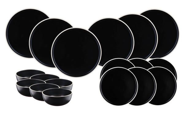 Service Les Essentiels ORIGIN - 18 pièces - Charbon