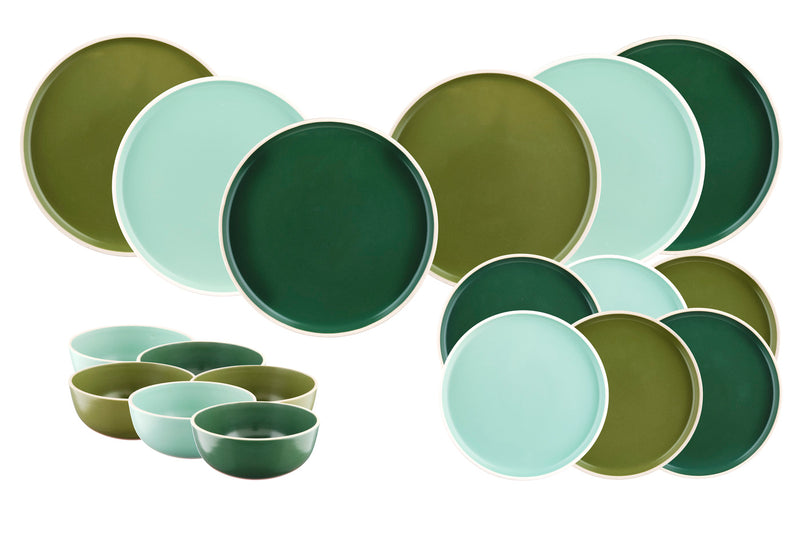 Service Les Essentiels ORIGIN - 18 pièces - Green touch