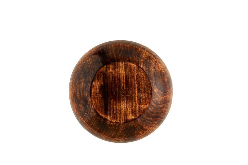 Saladier en bois de manguier PATTERN Ø30cm - Eclipse